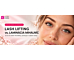 Lash lifting a laminácia mihalníc – natočené prirodzené mihalnice zblízka