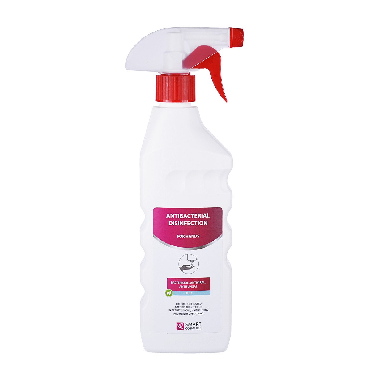 Dezinfekcia na ruky - 500 ml - Pure | Smart Lashes