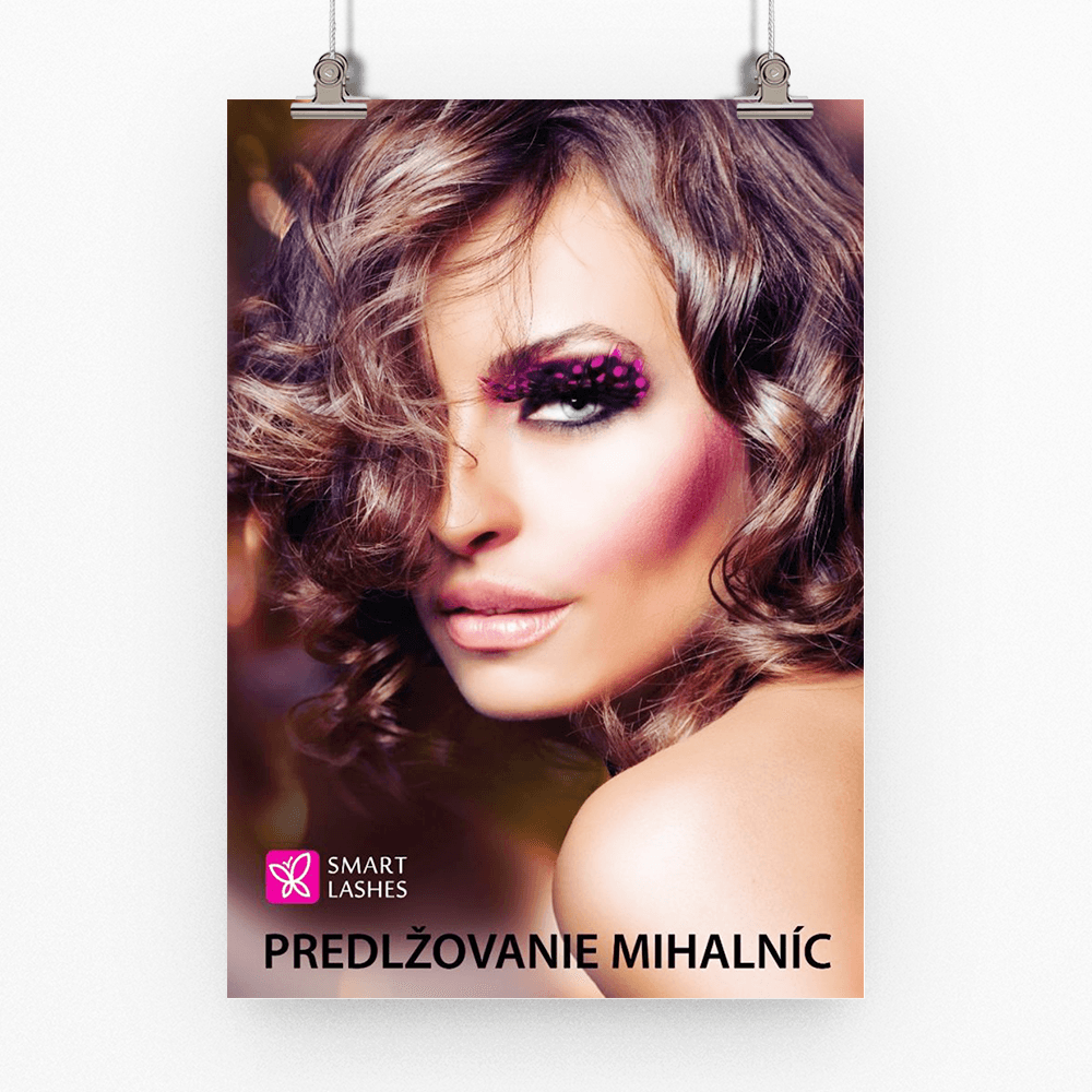 2. plagát do salónov - A1 | Smart Lashes