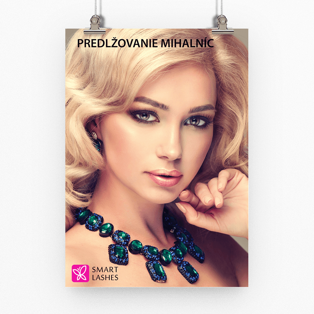 16. plagát do salónov - A3 | Smart Lashes