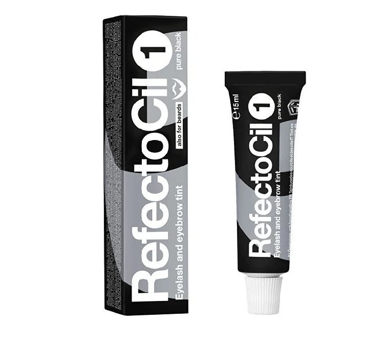 Refectocil farba na mihalnice a obočie - ČIERNA - 15 ml