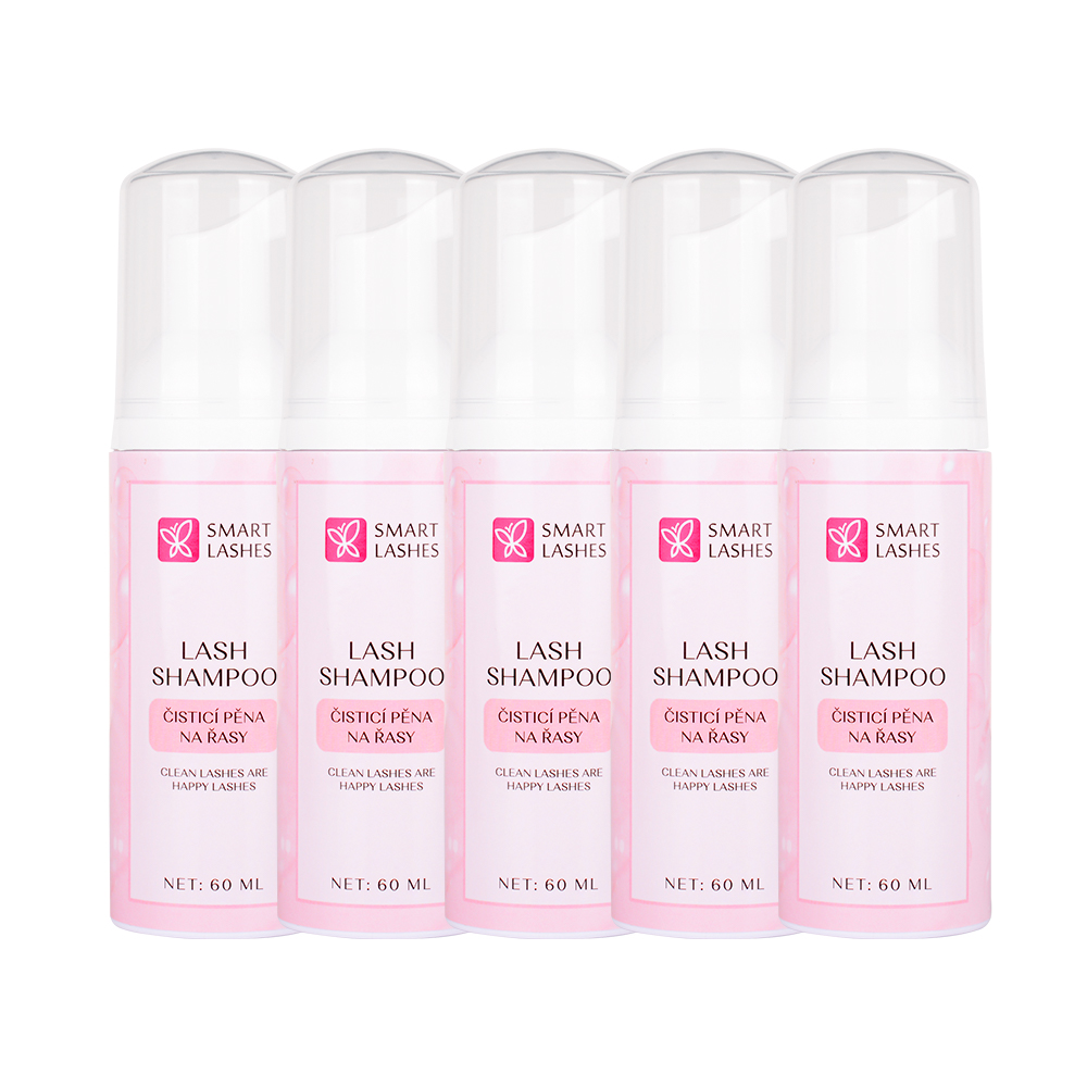 Lash Shampoo - čistiaca pena na riasy - 5 kusov