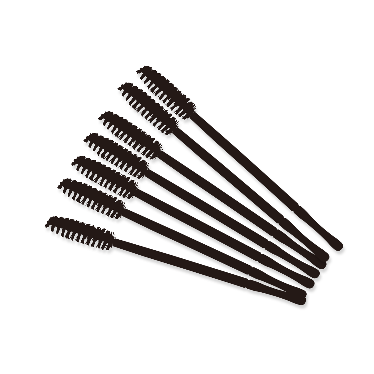 Riasenkova kefka - čierna | Smart Lashes