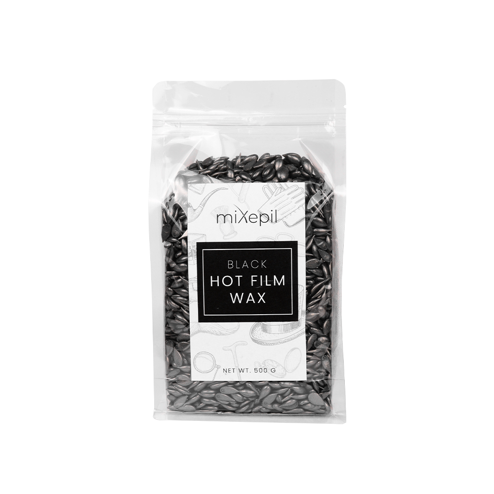 Mixepil - zrnká vosku - BLACK - 0,5 kg  | Smart Lashes