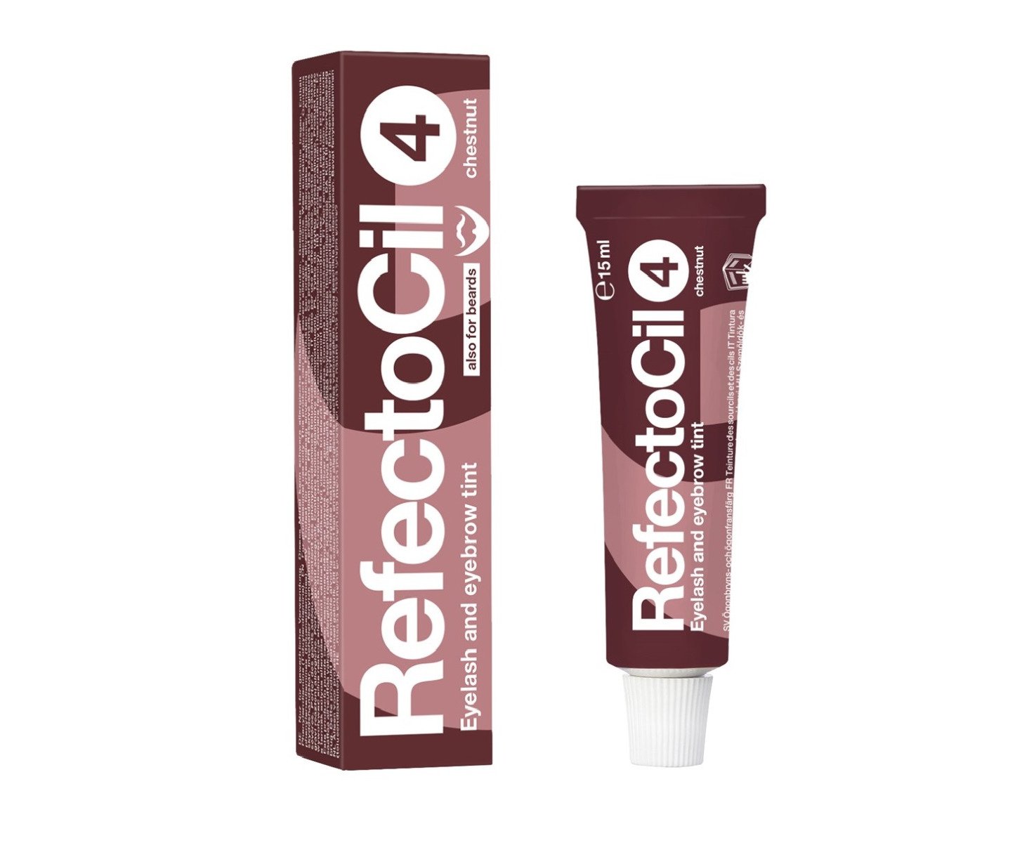 Refectocil farba na mihalnice a obočie - GAŠTANOVÁ - 15 ml