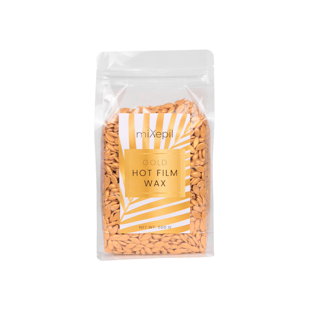 Mixepil - zrnká vosku - GOLD - 0,5 kg | Smart Lashes