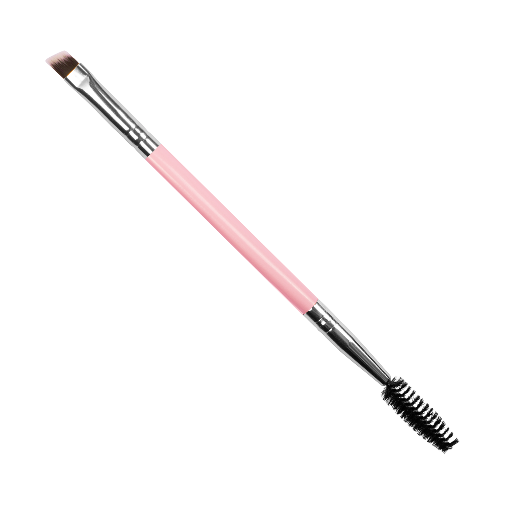 Skosená kefka na mihalnice a obočie - rosegold | Smart Lashes