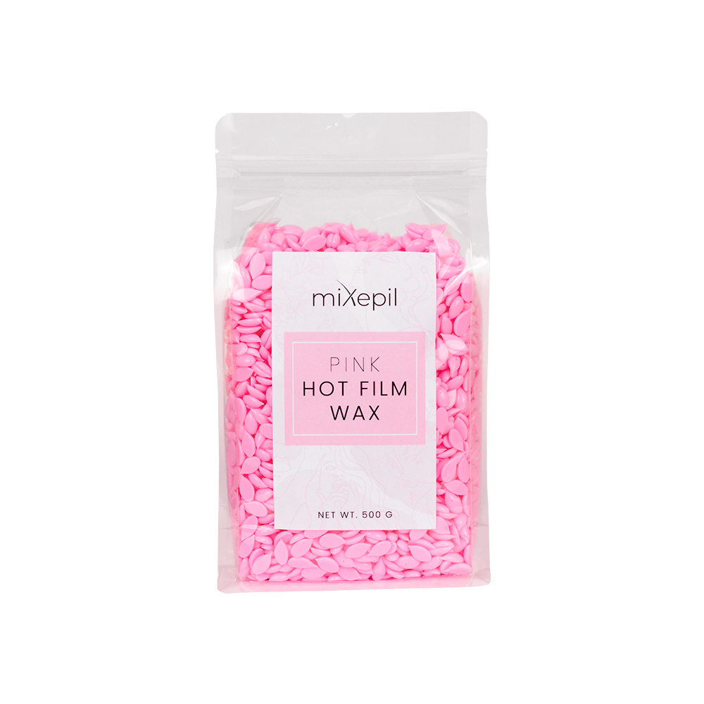 Mixepil - zrnká vosku - PINK - 0,5 kg  | Smart Lashes