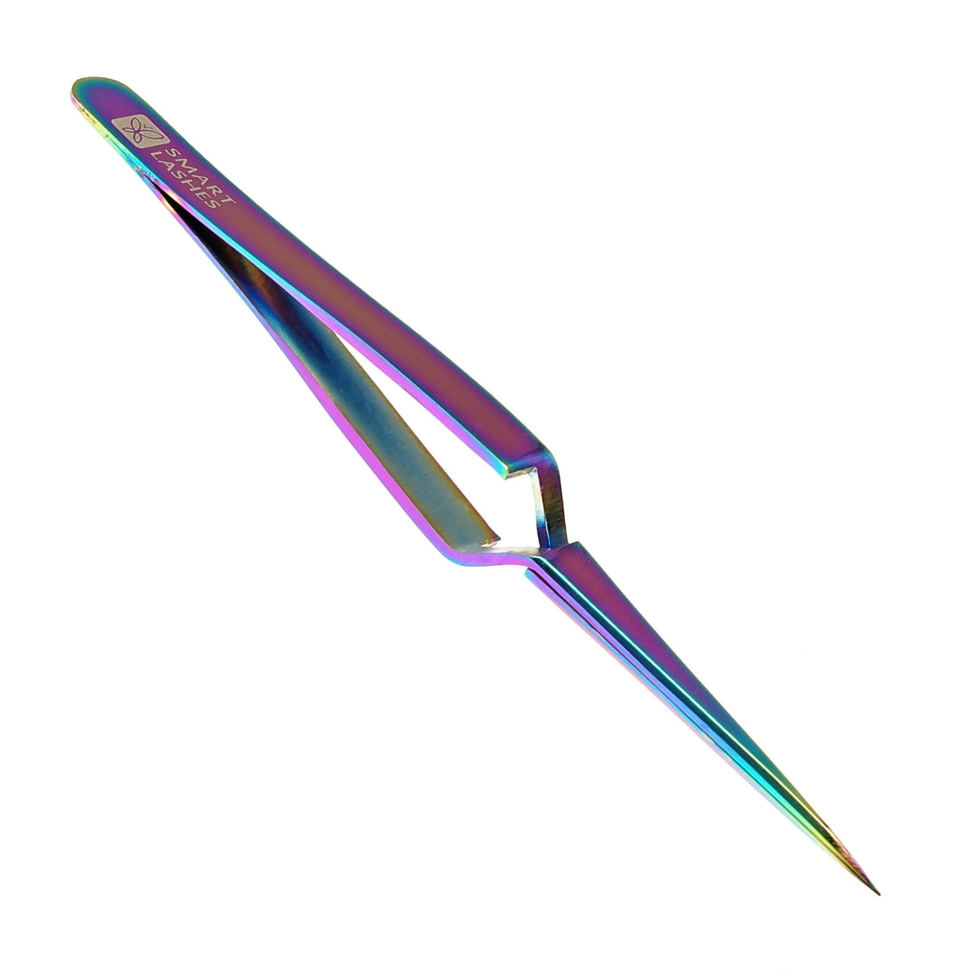 Pinzeta typ E - 12 cm - dúhová | Smart Lashes