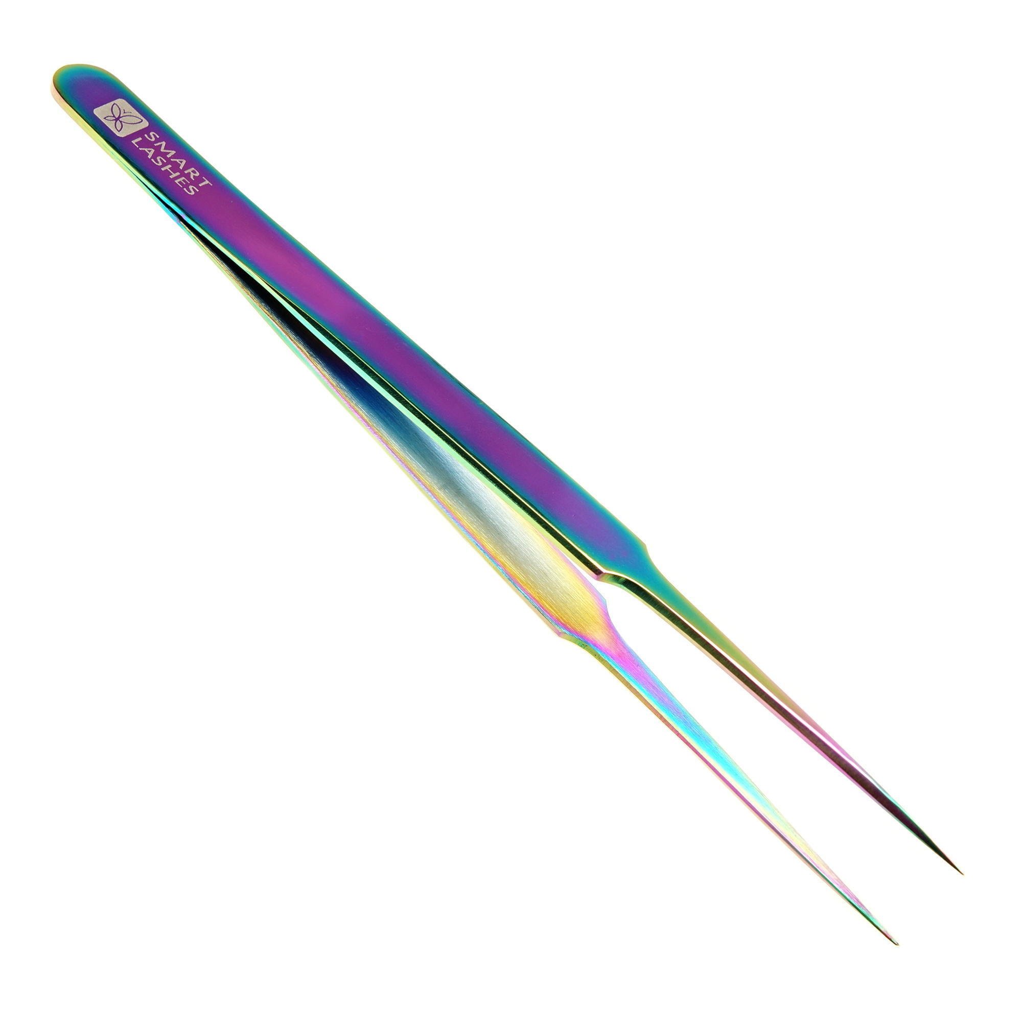 Pinzeta typ F - 14 cm - dúhová | Smart Lashes