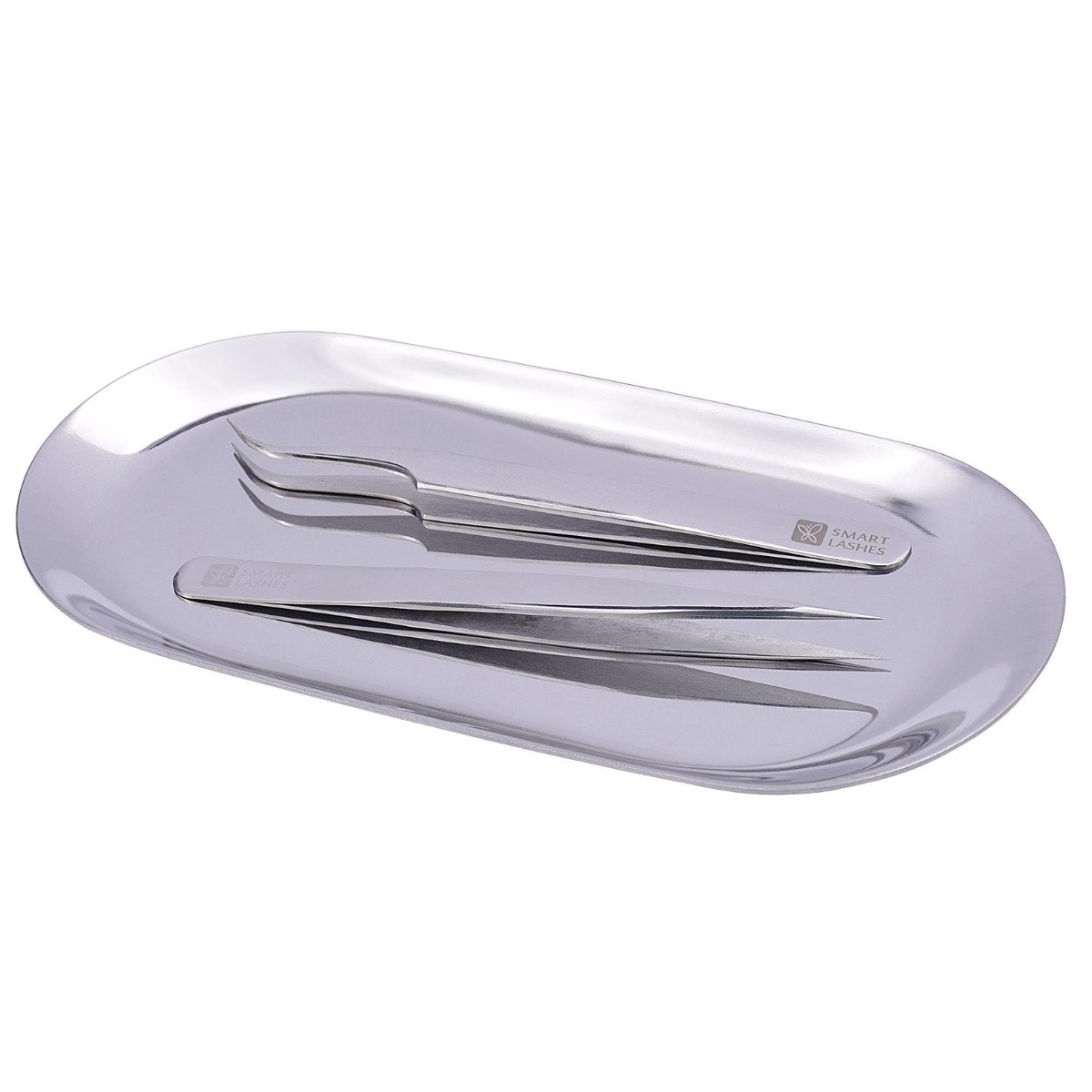 Nerezový podnos na pomôcky - silver