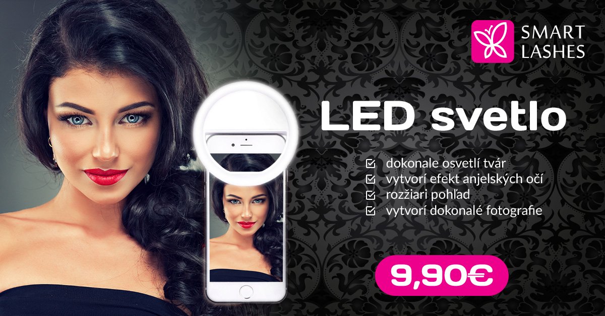 K ČOMU SLÚŽI LASH STYLISTOVI LED SVETLO?